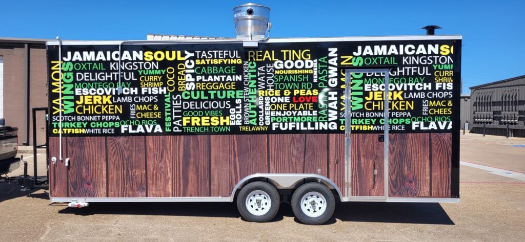 food truck wraps in Houston